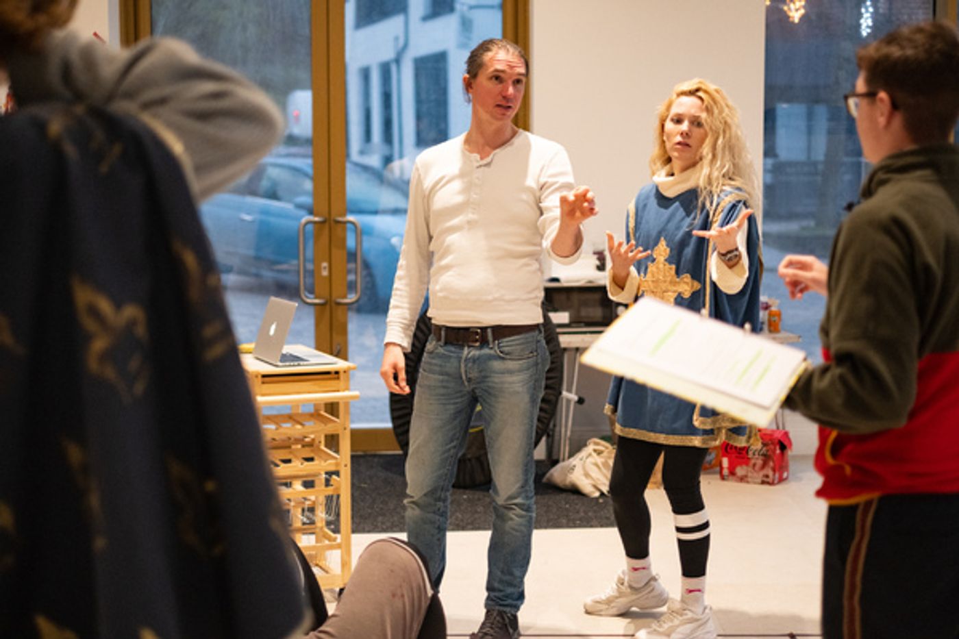 Photos: In Rehearsal For THE THREE MUSKETEERS At Trinity Theatre Photos: In Rehearsal For THE THREE MUSKETEERS At Trinity Theatre Image