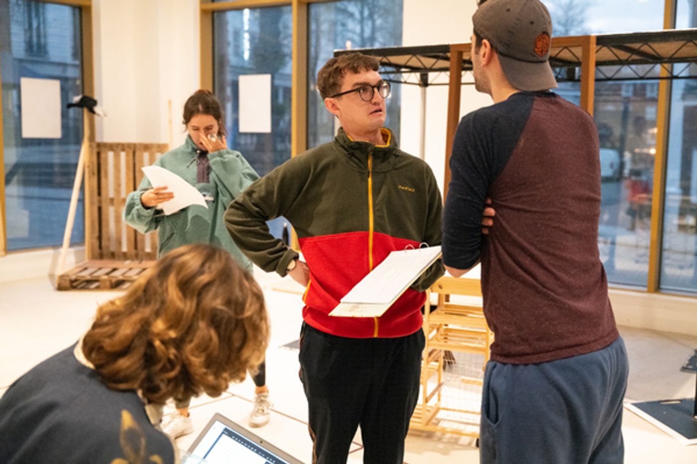 Photos: In Rehearsal For THE THREE MUSKETEERS At Trinity Theatre Photos: In Rehearsal For THE THREE MUSKETEERS At Trinity Theatre Image