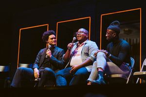 Trevor Noah; A Strange Loop Playwright, Composer & Lyricist Michael R. Jackson; A Strange Loop Choreographer Raja Feather Kelly @ BroadwayWorld Trevor Noah; A Strange Loop Playwright, Composer & Lyricist Michael R. Jackson; A Str Photo