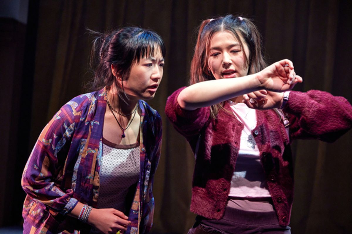 Annie Fang and Mia Pak at 