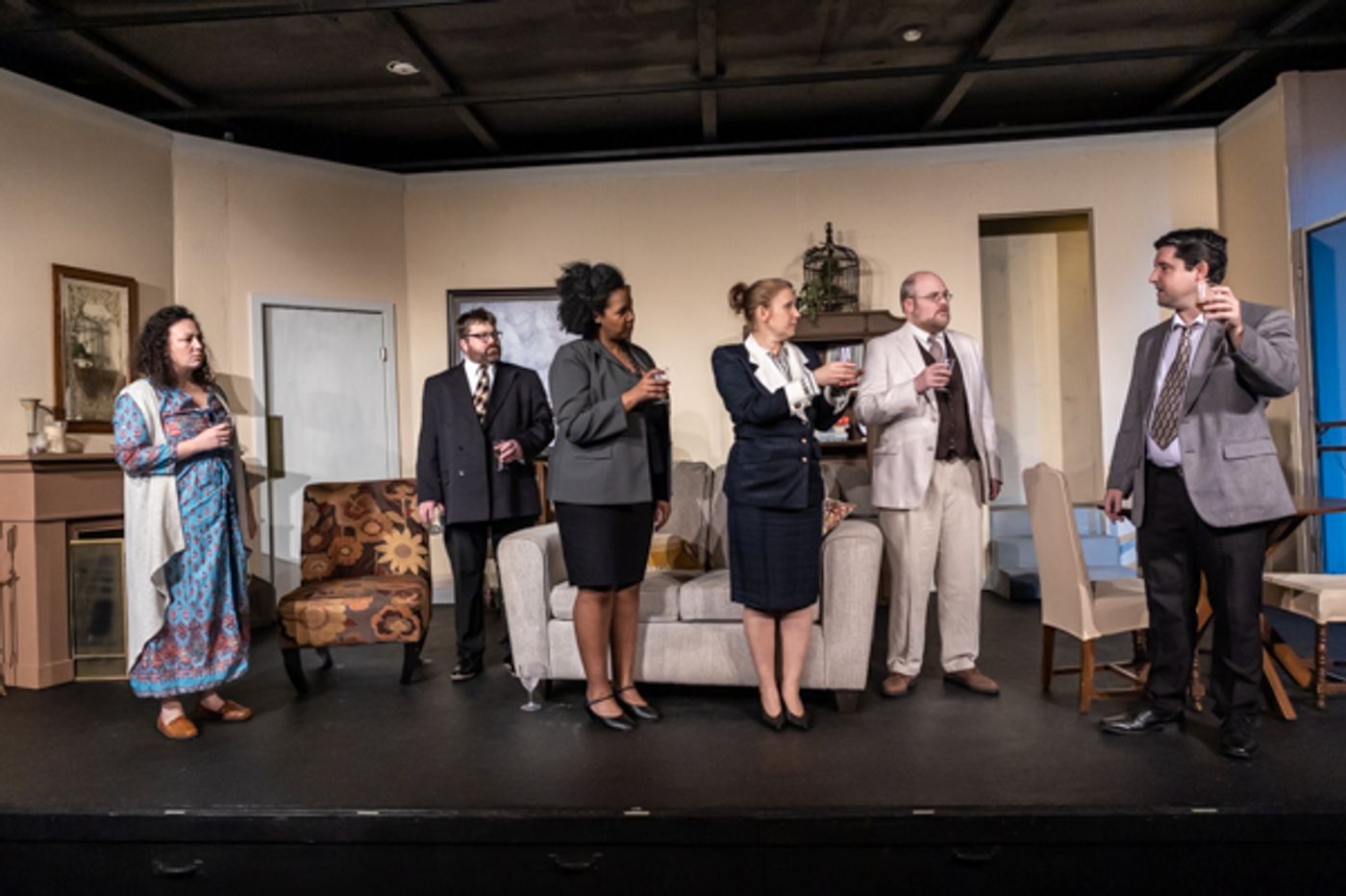 Photos: First look at Curtain Players' GOODBYE FREDDY  Image
