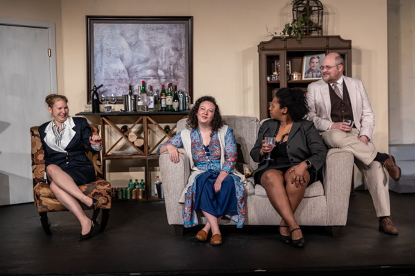 Photos: First look at Curtain Players' GOODBYE FREDDY  Image