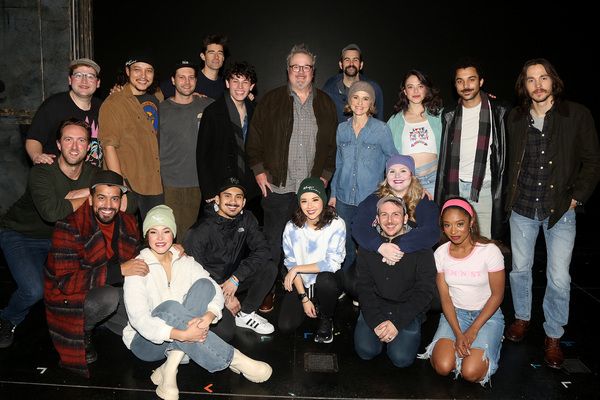 Eric Stonestreet poses with the cast of Almost Famous Photo