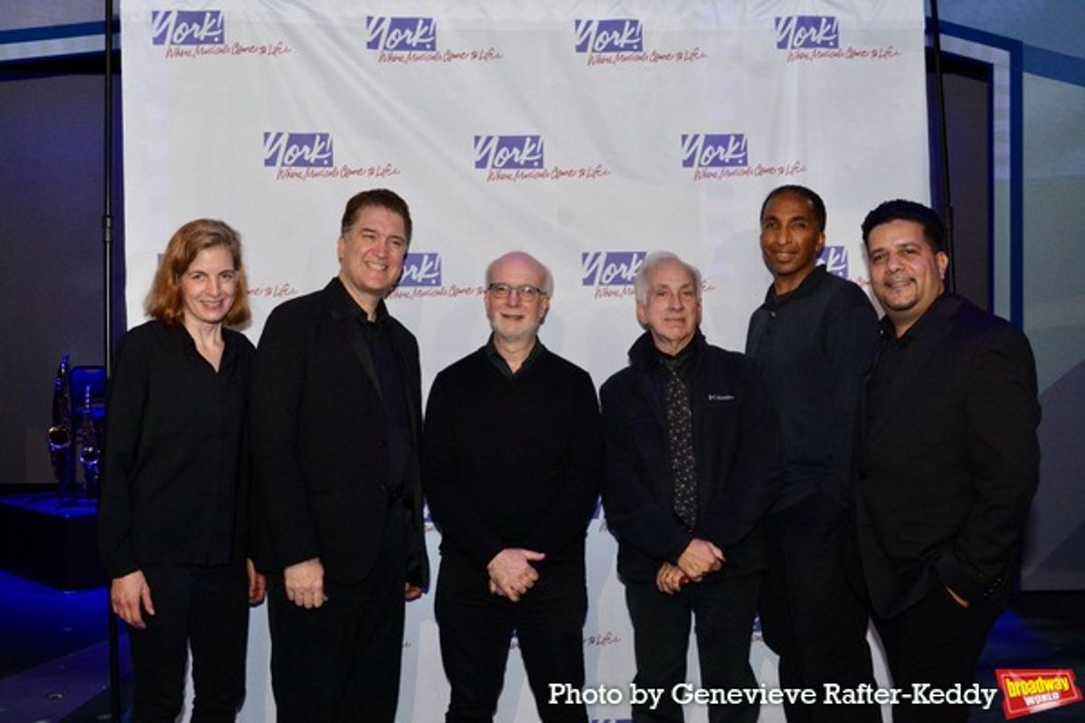 Lawrence Yurman (Co-Creator and Music Director) with the band that includes Jack Cavari, Bill Lanham, Sue Williams, Les Rogers and Greg Thymus at 