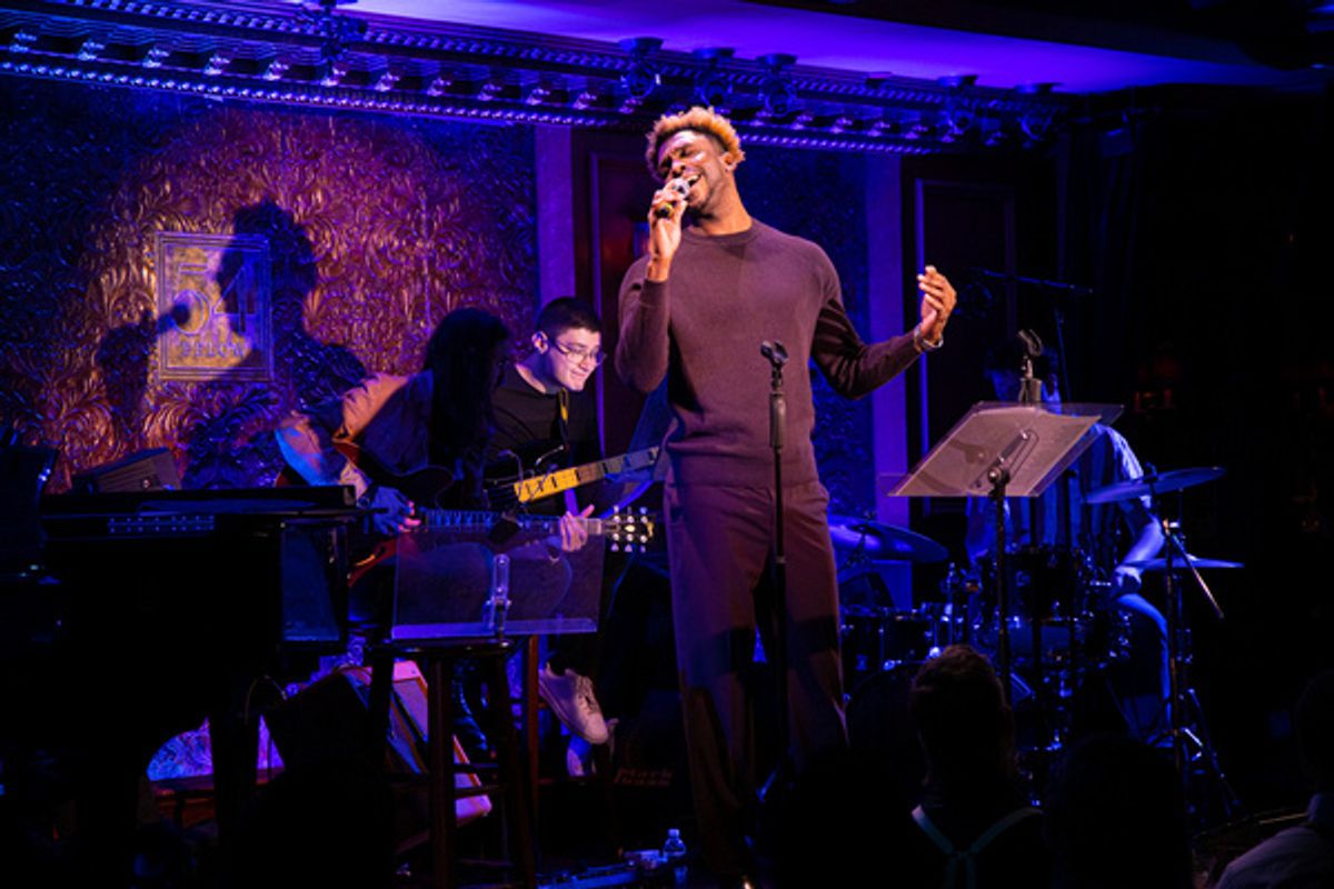 Everton George sings This is The Moment from Jekyll and Hyde at 54 Sings For Planned Parenthood, hosted by Mikayla Petrilla at 54 Below. at 