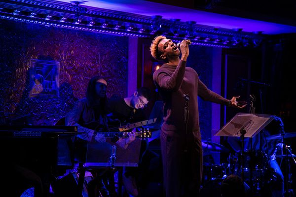 Everton George sings This is The Moment from Jekyll and Hyde at 54 Sings For Planned  Photo