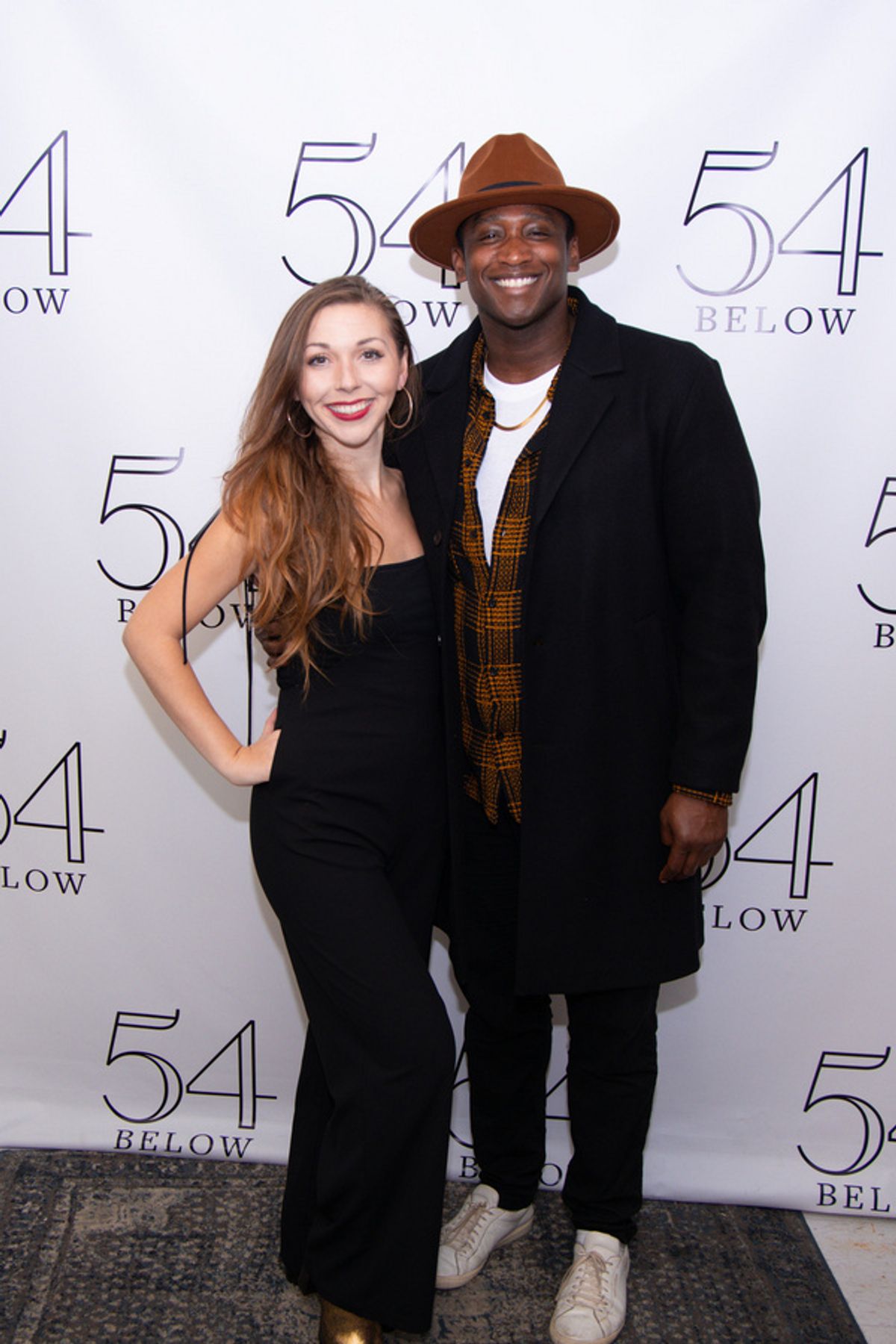 Mikayla Petrilla and Jelani Remy at 54 Sings For Planned Parenthood at 54 Below. at 