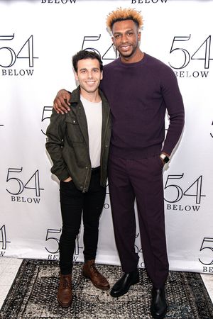 Robert Peterpaul and Everton George at 54 Sings For Planned Parenthood hosted by Mika Photo