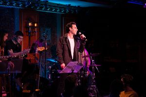 Robert Peterpaul sings Ease My Mind by Ben Platt at 54 Sings For Planned Parenthood h Photo
