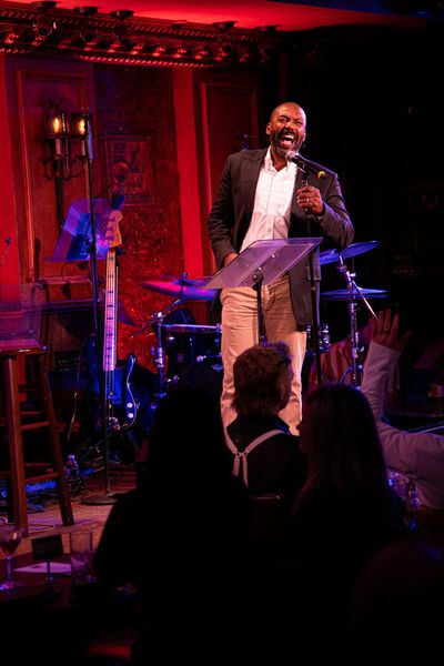 T Oliver Reid sings Make Them Hear You from Ragtime at 54 Sings For Planned Parenthoo Photo