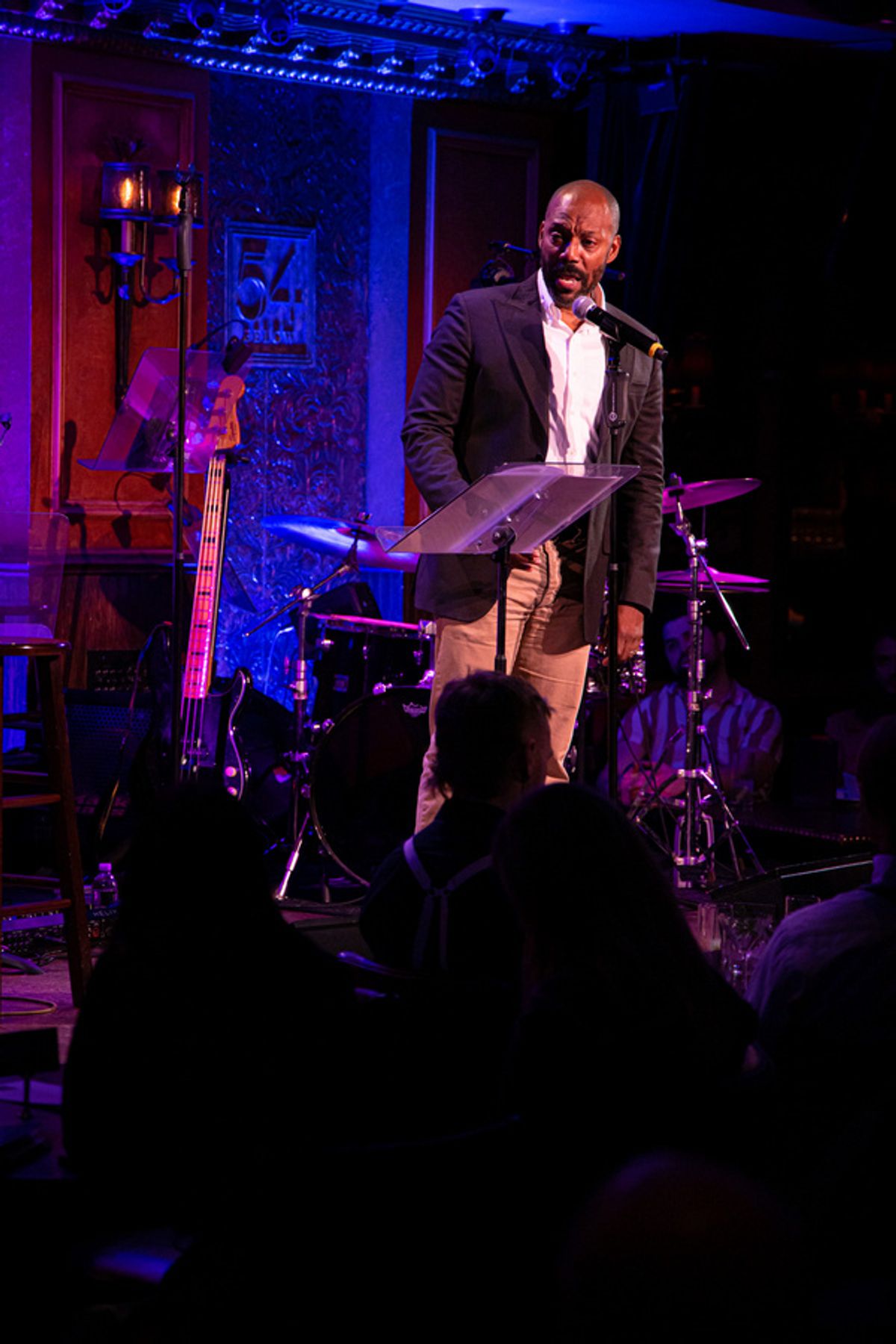 T Oliver Reid sings Make Them Hear You from Ragtime at 54 Sings For Planned Parenthood, hosted by Mikayla Petrilla at 54 Below. at 
