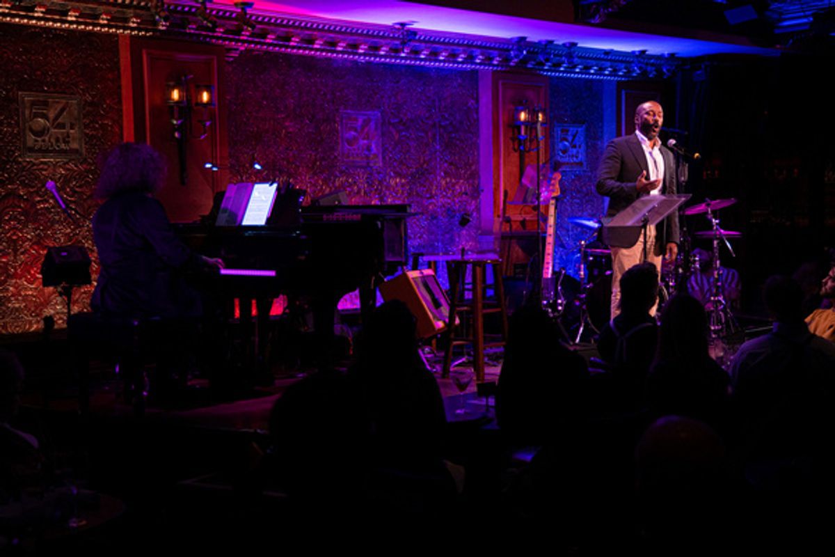 T Oliver Reid sings Make Them Hear You from Ragtime at 54 Sings For Planned Parenthood, hosted by Mikayla Petrilla at 54 Below. at 