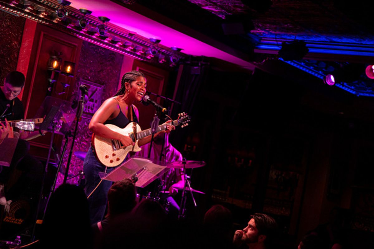 Taylor Iman Jones debuts her original song, I Really Enjoy  at 54 Sings For Planned Parenthood, hosted by Mikayla Petrilla at 54 Below. at 