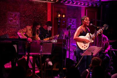 Taylor Iman Jones debuts her original song, I Really Enjoy  at 54 Sings For Planned P Photo