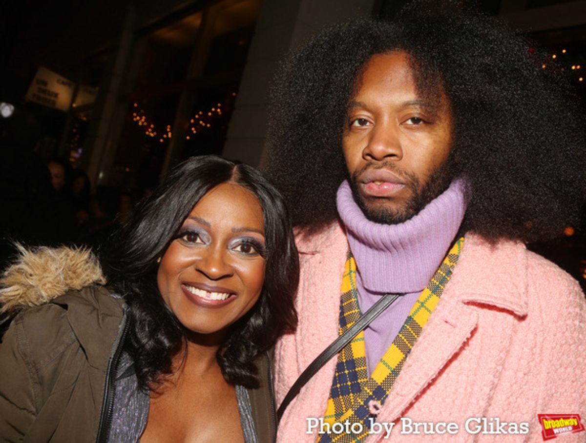 Ebony Marshall-Oliver and Jeremy O. Harris at 