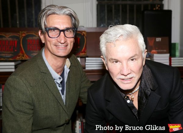 Rizzoli Associate Publisher Anthony Petrillose and Baz Luhrmann  Photo