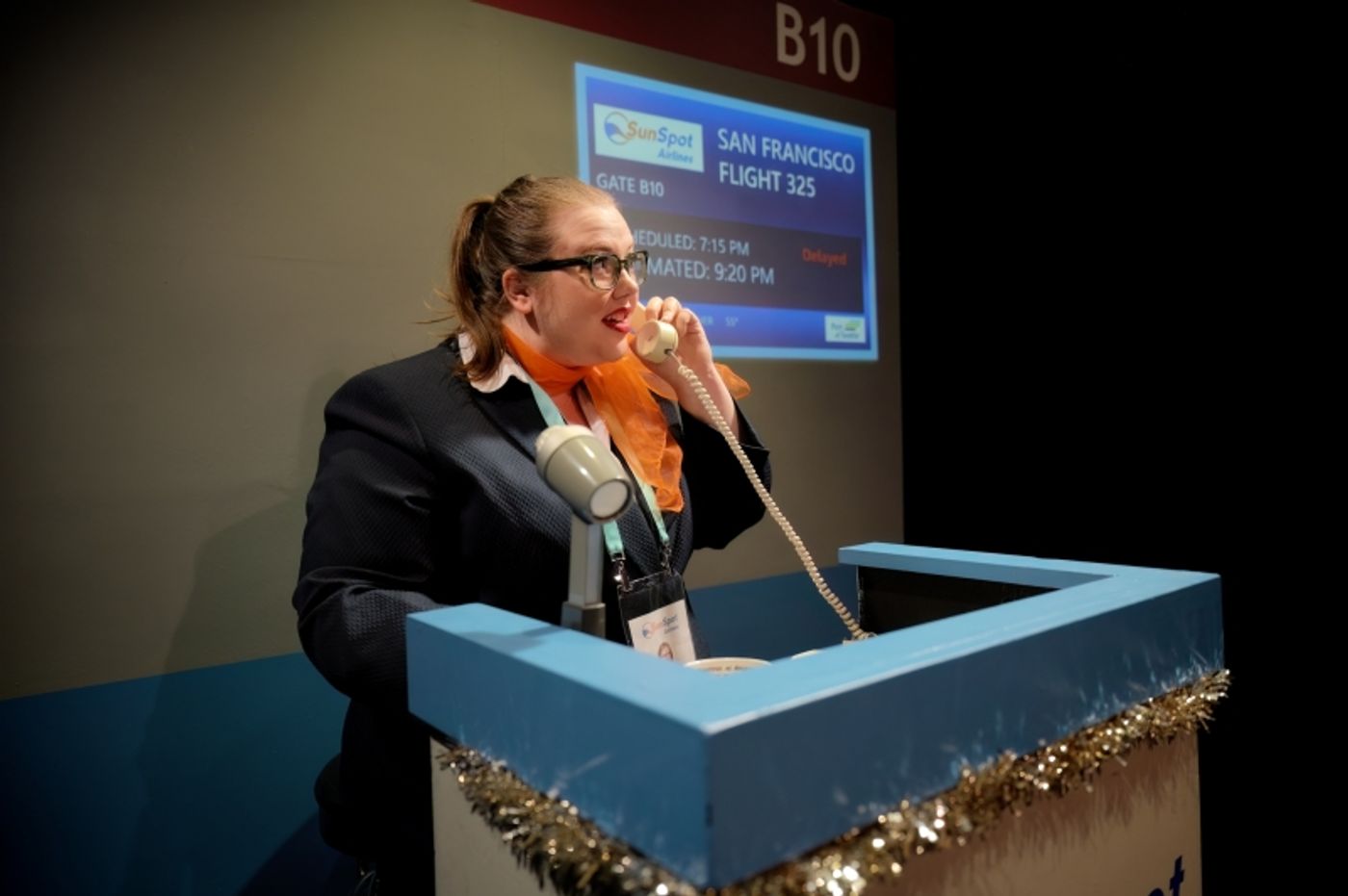 Review: THE FLIGHT BEFORE XMAS from Macha Theatre Works  Image