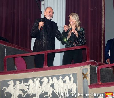 Neil Diamond sings "Sweet Caroline" and Katie Diamond Photo