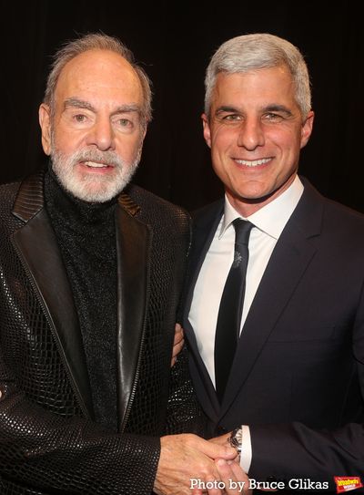 Neil Diamond and Producer Ken Davenpor Photo