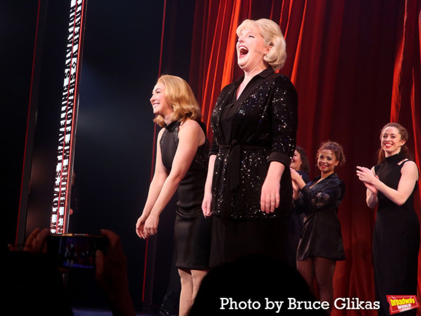 Photos: The Cast of A BEAUTIFUL NOISE Takes Opening Night Bows  Image