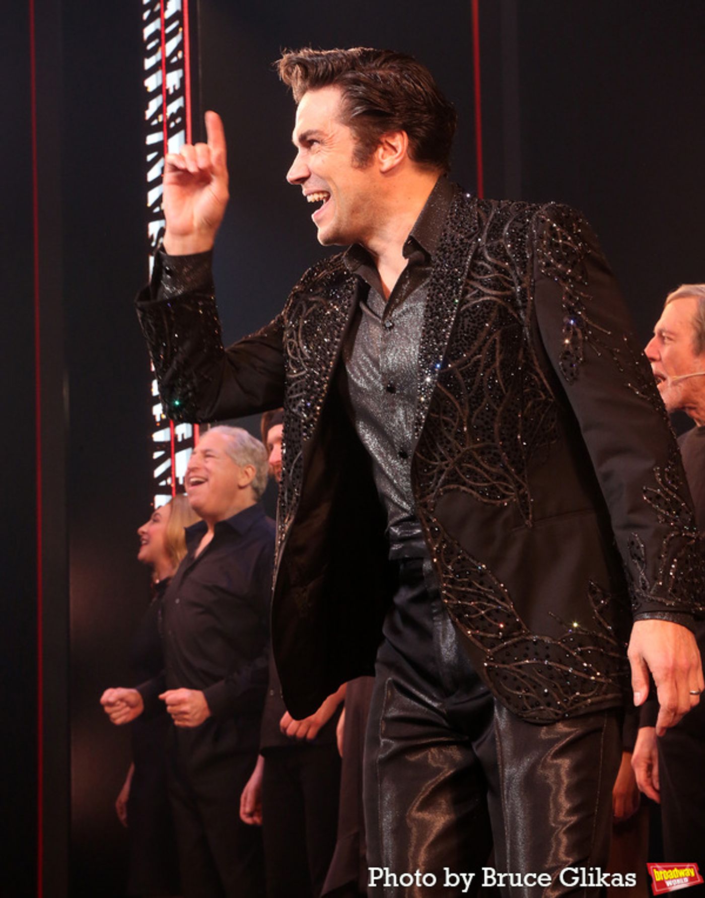 Photos: The Cast of A BEAUTIFUL NOISE Takes Opening Night Bows  Image