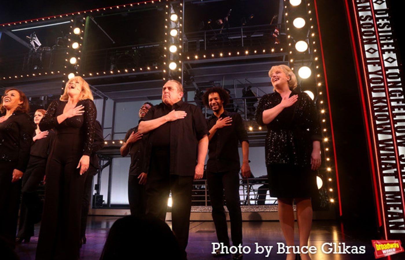 Photos: The Cast of A BEAUTIFUL NOISE Takes Opening Night Bows  Image