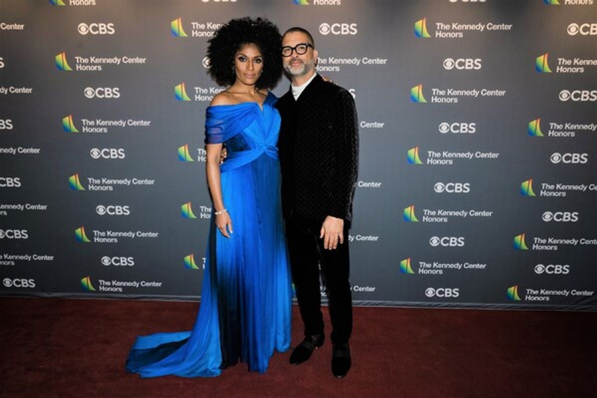 Alicia Hall Moran and Jason Moran at 