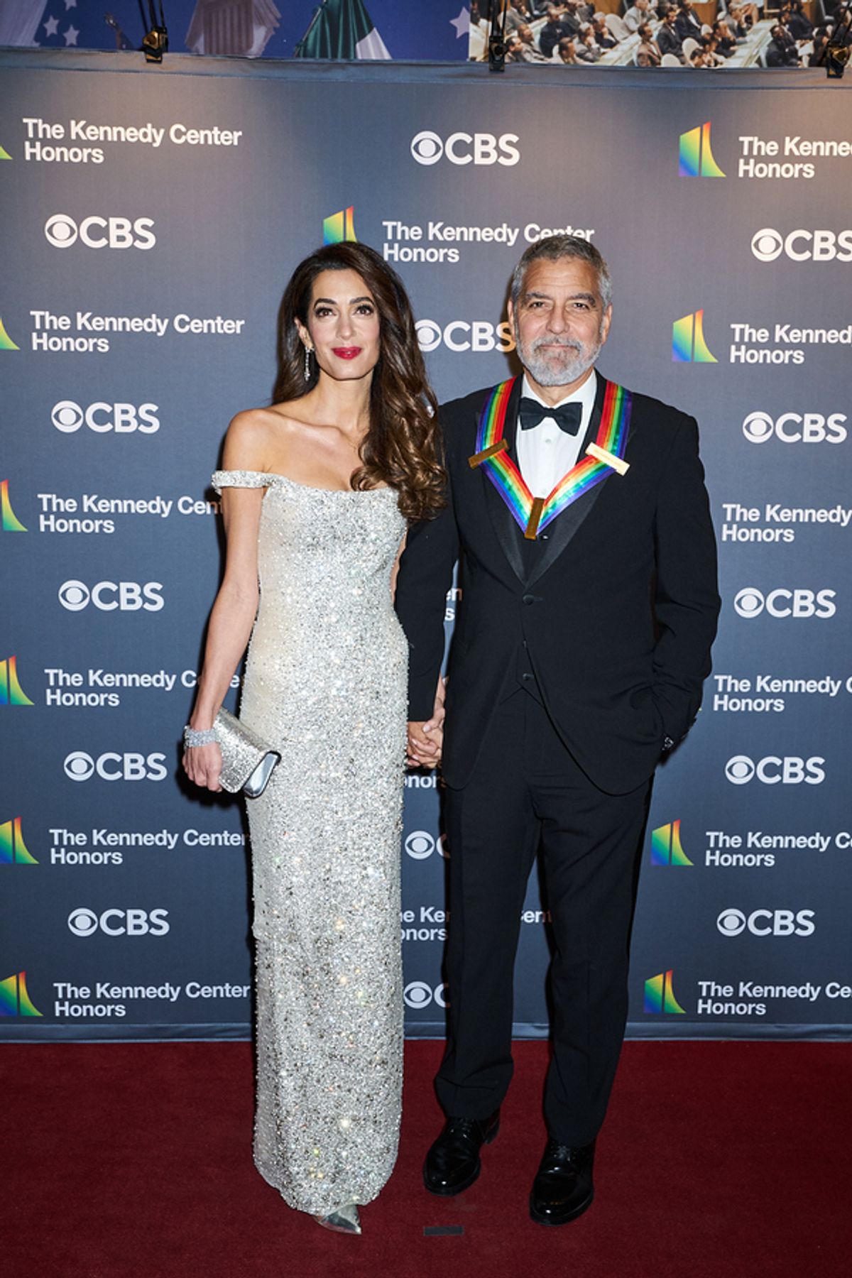 George Clooney and Amal Clooney at 