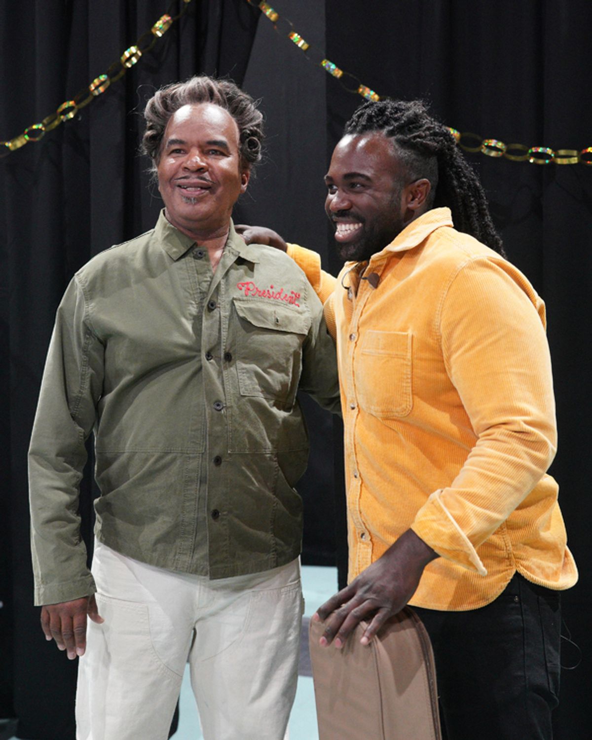 David Alan Grier and Joshua Henry at 