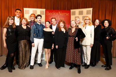The company with Sarah Ruhl and Rebecca Taichman Photo