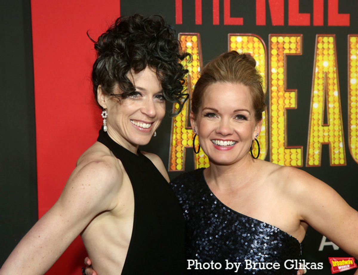 Paige Faure and Becky Gulsvig at 