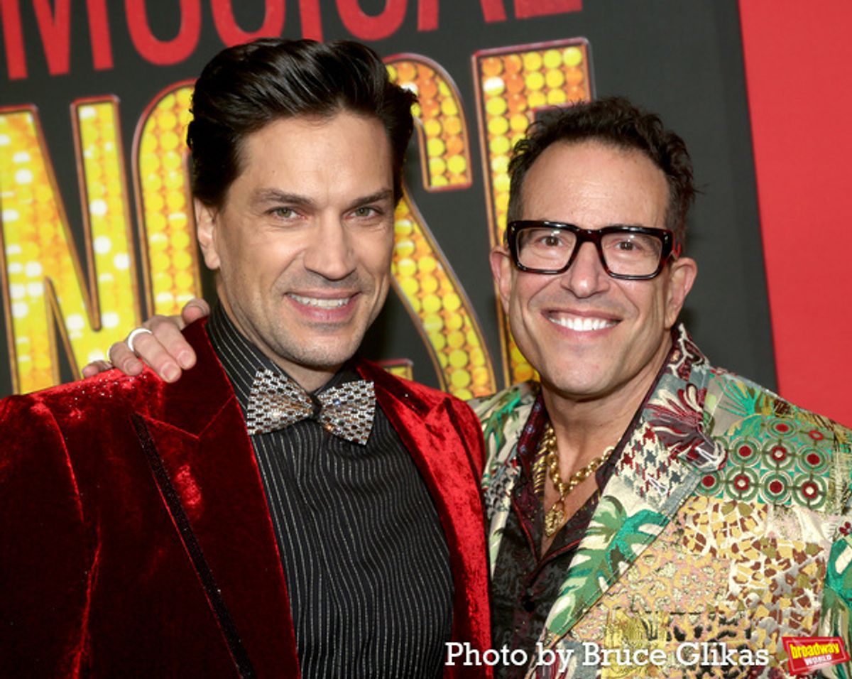 Will Swenson and Director Michael Mayer at 