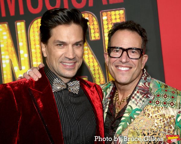 Will Swenson and Director Michael Mayer Photo