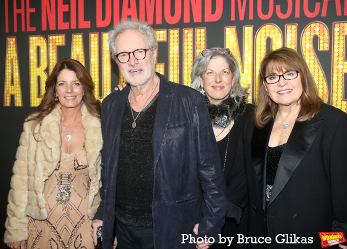 Danielle Gaudio Lalezar, Bob Gaudio, Lisa Gaudio Kazanjian and Debra Clements at 