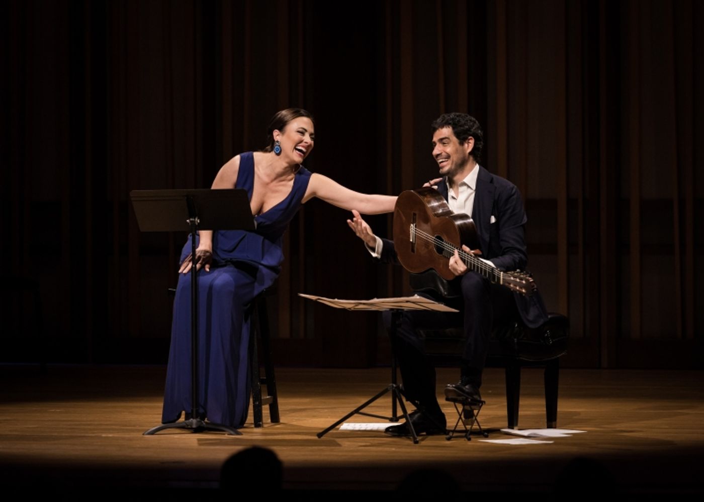 Review: ISABEL LEONARD and PABLO SÁINZ-VILLEGAS Together at The Conrad in La Jolla  Image