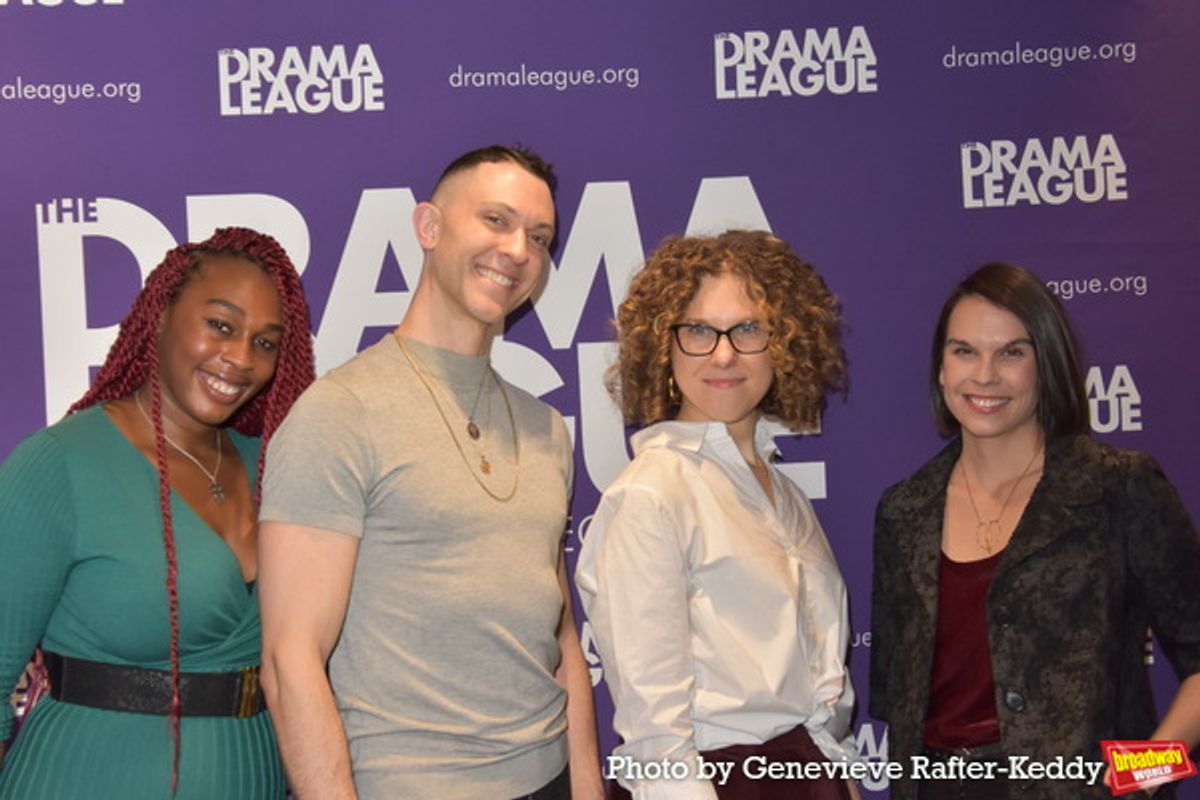 Directors Project Alumni-NJ Agwuna, Ben Villegas Randle, Ellie Heyman and Hannah Ross at 