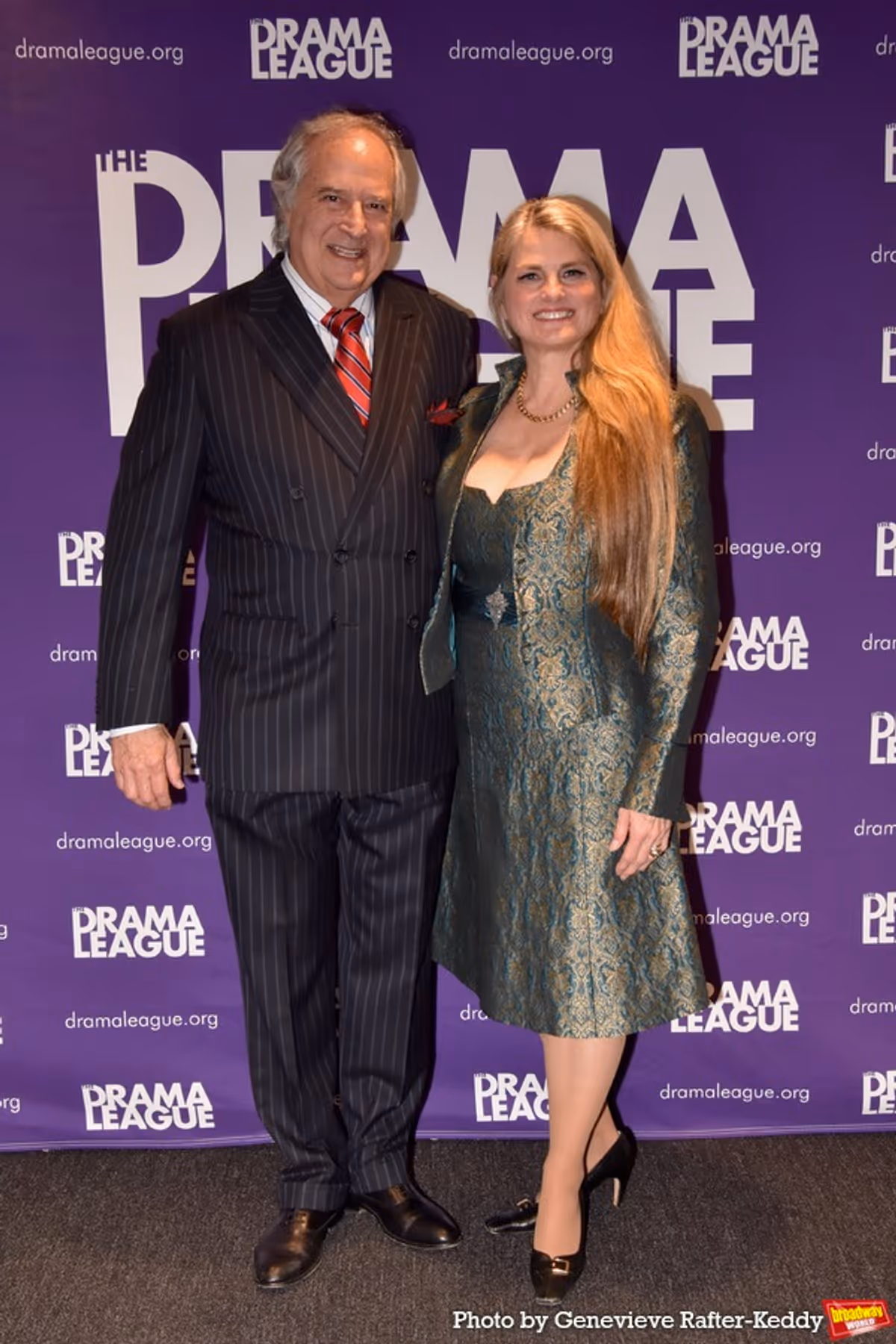 Stewart F. Lane and Bonnie Comley at Photos: Drama League President Bonnie Comley Hosts Holiday Mixer With Gabriel Stelian-Shanks and Bevin Ross