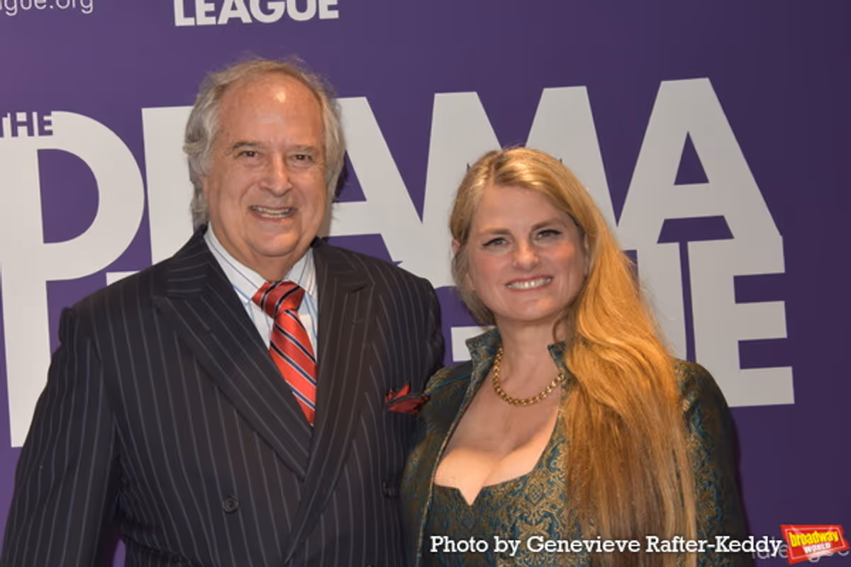 Stewart F. Lane and Bonnie Comley at Photos: Drama League President Bonnie Comley Hosts Holiday Mixer With Gabriel Stelian-Shanks and Bevin Ross