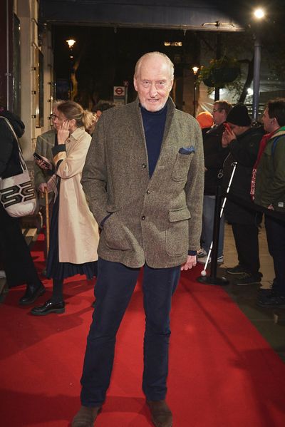 Charles Dance attending the opening night of Orlando at the Garrick Theatre, London.  Photo
