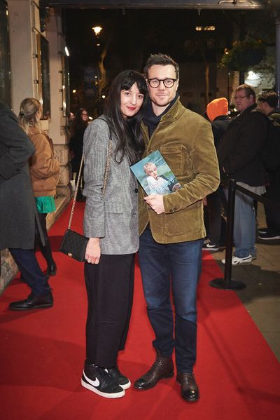 Rupert Evans and guest attending the opening night of Orlando at the Garrick Theatre, Photo