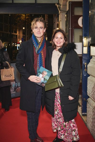 Tom and Giovanna Fletcher attending the opening night of Orlando at the Garrick Theat Photo