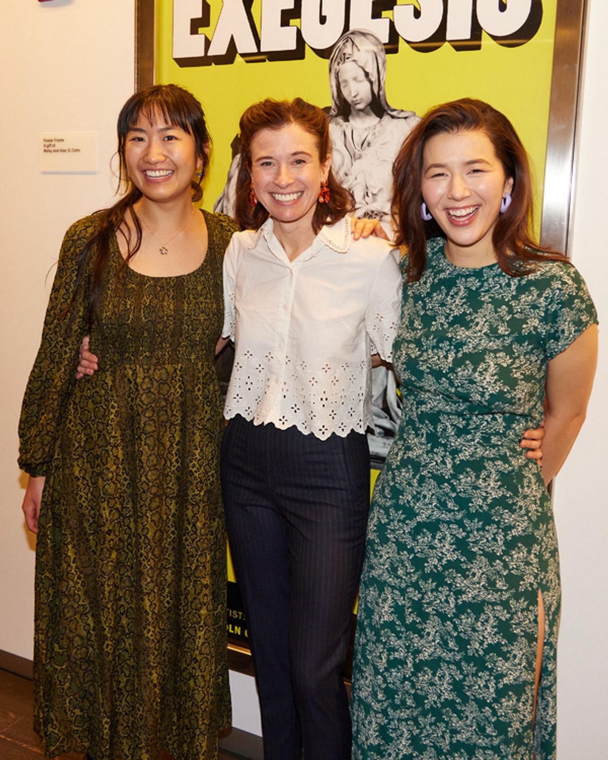 Annie Fang, Hannah Cabel and Mia Pak at 