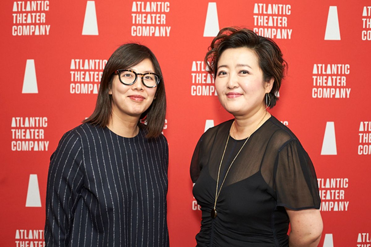 Christine Mok and Junghyun Georgia Lee at 