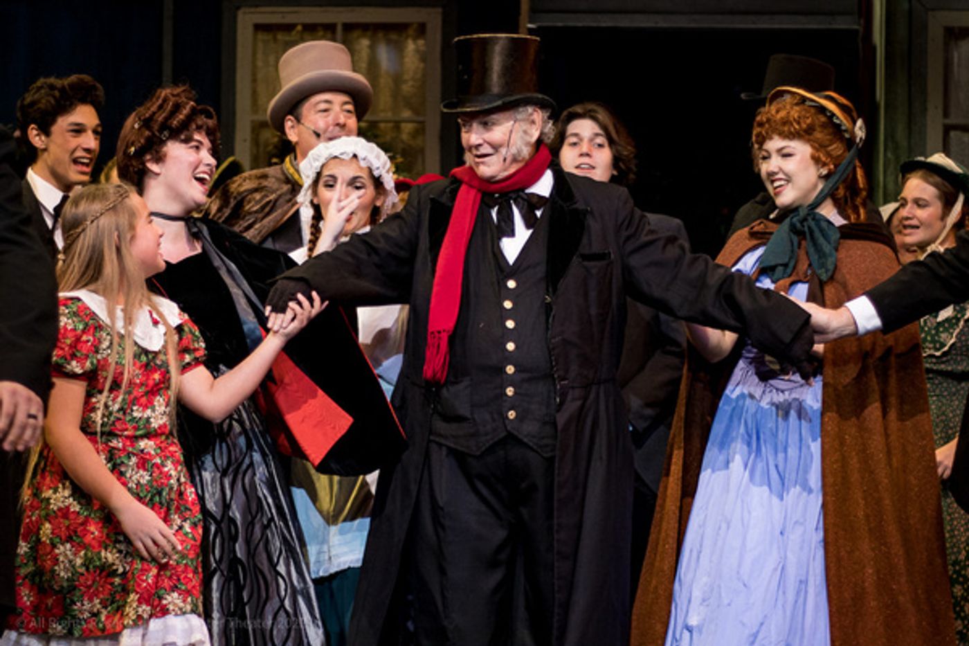 Photos: First Look At Charles Dickens' A CHRISTMAS CAROL THE MUSICAL At Rose Center Theater Photos: First Look At Charles Dickens' A CHRISTMAS CAROL THE MUSICAL At Rose Center Theater Image