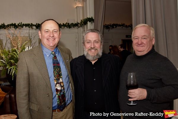 Kevin Fitzpatrick, David Leopold (Creative Director of The Al Hirschfeld Foundation)  Photo