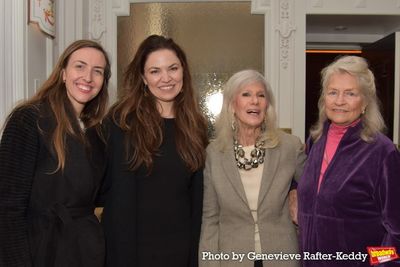 From The Museum of Broadway Diane Nicoletti and Julie Boardman with Jamie deRoy and L Photo