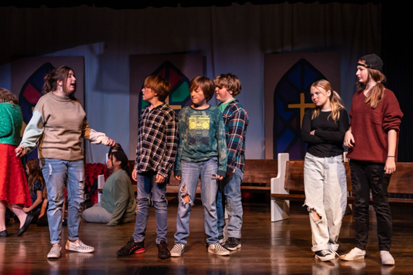 Photos: First look at Worthington Community Theatre's THE BEST CHRISTMAS PAGEANT EVER!  Image
