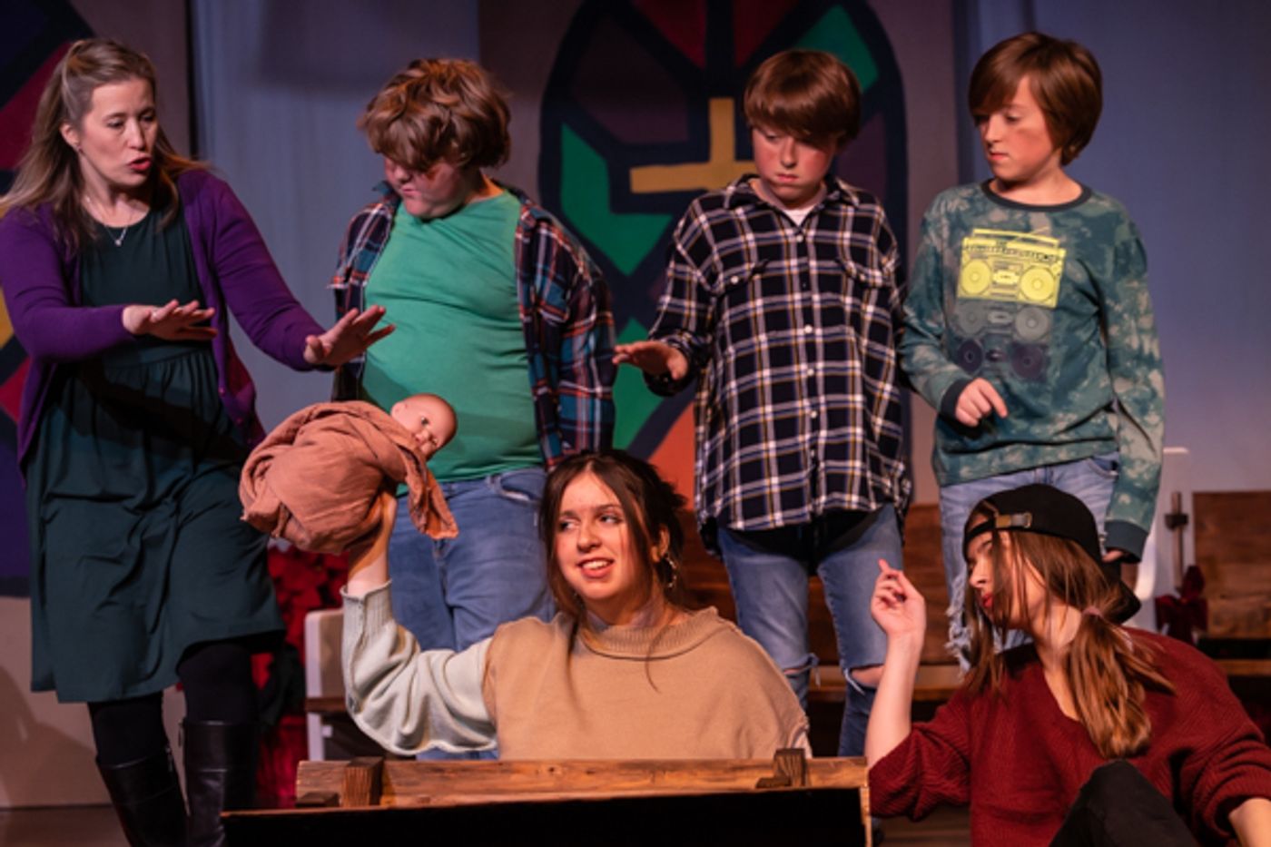 Photos: First look at Worthington Community Theatre's THE BEST CHRISTMAS PAGEANT EVER!  Image
