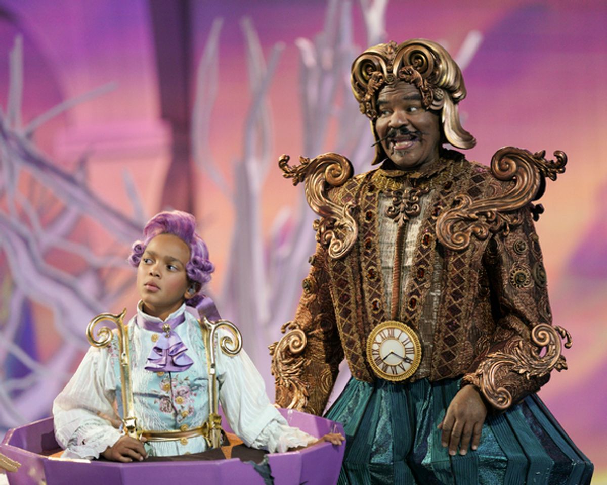 Leo Abelo Perry and David Alan Grier at 