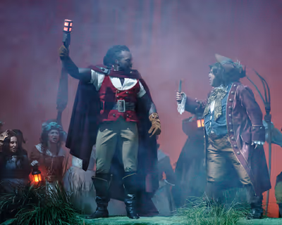 Joshua Henry and Rizwan Manji Photo